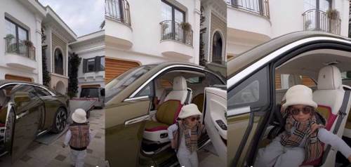 Daha 4 yaşında, 40 milyonluk arabası var: Sebebi ise...