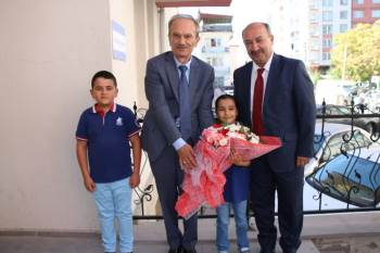 Daire Başkanı Tektaş’In Okul Ziyaretleri
