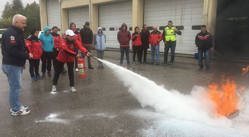 DAK ekibi eğitimlerini aralıksız sürdürüyor