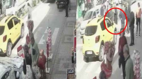 Dalgın şoför az daha can alıyordu!