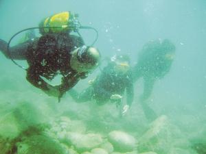 Dalış eğitimleri sürüyor