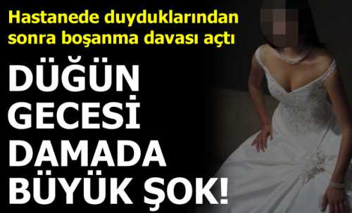 Damada şok! Gelin 6.5 aylık hamile çıktı