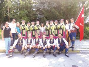 Dansçılar Bulgaristanda