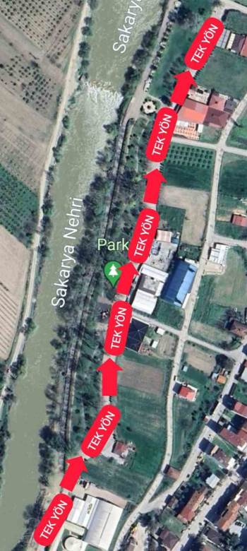 Dar Yola Karşı Tek Yön Uygulaması İle Önlem Alındı
