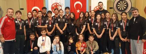 Dartta il birinciliği heyecanı sona erdi