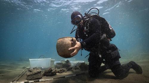Datça'daki batıktan bir müzeyi dolduracak kadar eser çıktı