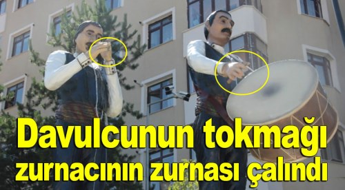 Davulcunun tokmağı zurnacının zurnası çalındı