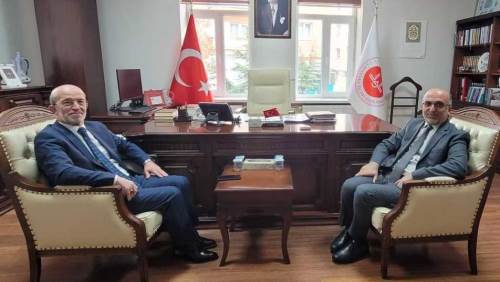 Davut Kaya, Afyonkarahisar İl Müftüsü İmamoğlu’nu ziyaret etti