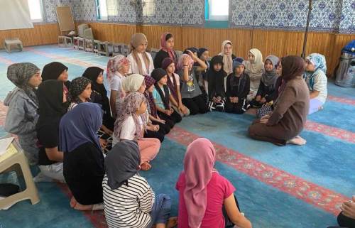 Dazkırı Kaymakamı, Yaz Kur’an Kursunda öğrencilerle buluştu