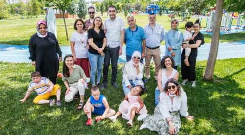 Dede Korkut Parkı'nda bir araya geldiler