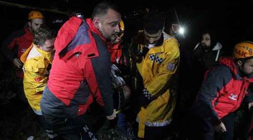 Define kazısında acı haber