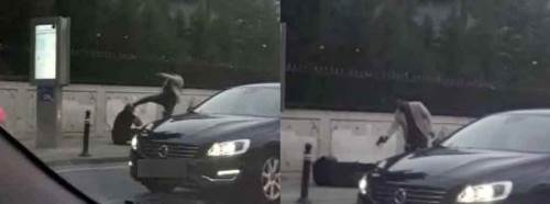 Dehşet! Önce tekmeledi, ardından silahını çekip...