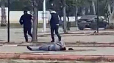 Dehşet anları! Boğazını kesip, ölmesini beklediler!