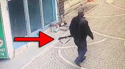 Dehşet anları kamerada!