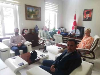 Dekan İpçioğlu’Ndan Kaymakam Öztürk’E Ziyaret
