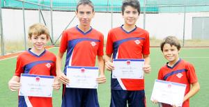 Demirspor'da sertifika töreni