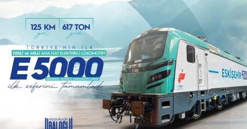 Demiryollarında yerli ve milli gurur Eskişehir’den yükseliyor