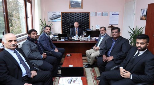 Demiryolumuzu incelemek için Bangladeş'ten geldiler
