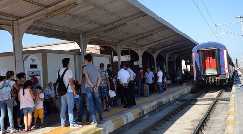 Demiryoluna büyük ilgi