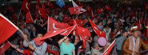 Demokrasi nöbetinde 17'nci gün