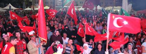 Demokrasi nöbetinde 19'ncu gün