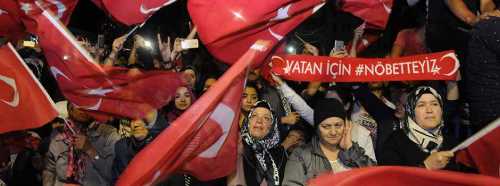 Demokrasi nöbetinde 22'nci gün