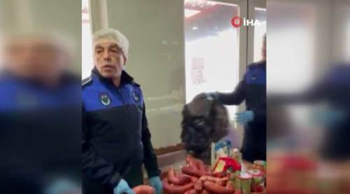 Denetim yapan zabıta dayanamadı: İnsan bunu temizler