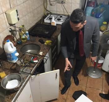 Denetimdeki Zabıtaları Şok Eden Görüntüler
