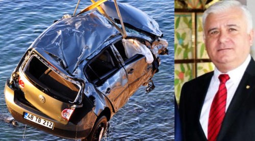 Denize uçan başkan yardımcısı öldü