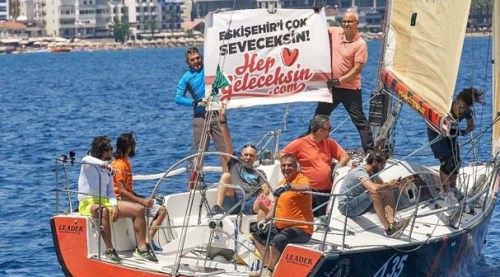 Denizi olmayan Eskişehir'e yelken kupası!
