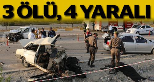 DENİZLİ'DE KORKUNÇ KAZA