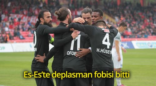Deplasman fobisi bitti