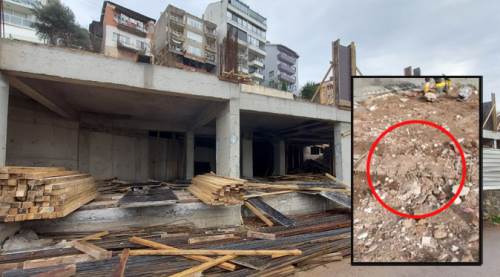 Depreme resmen davetiye: Bina kirişini toprakla doldurup…