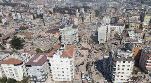 Depremin 6'ncı gününde Hatay’daki korkunç yıkım böyle görüntülendi