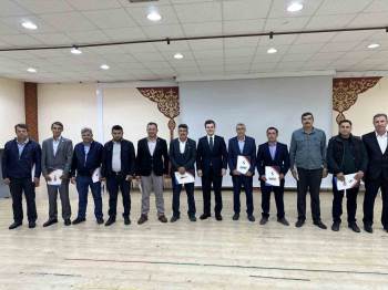 Depremin Yaralarını Sarmaya Destek Veren Muhtarlara Teşekkür Belgesi
