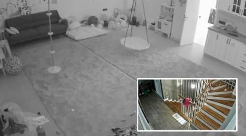 Depremlerin şiddeti 900 kilometre uzaktan kameraya böyle takıldı!