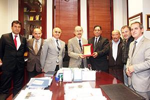 Engelliler Federasyonundan Büyükerşene ziyaret