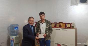 Dereceye Giren Öğrencilere Ödülleri Verildi
