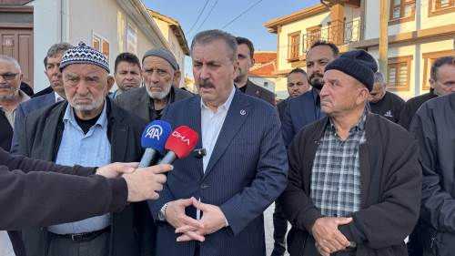 Destici'den Eskişehir’de bayram namazı sonrası açıklamalar