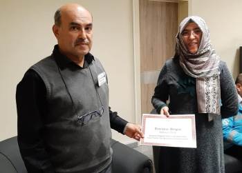 Devlet Hastanesinde 25 Yıldır Görev Yapan Personellere Teşekkür Belgeleri Verildi
