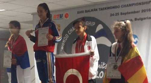 Dilara 3’üncü oldu