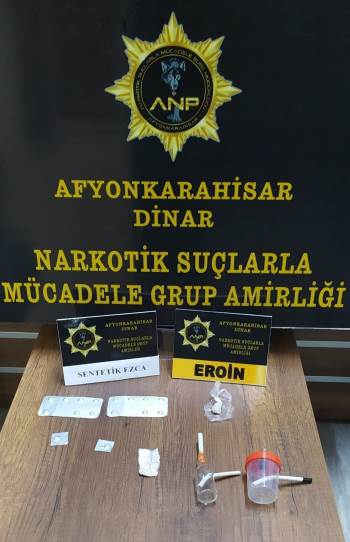 Dinar’Da Polisten Uyuşturucu Operasyonu
