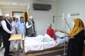 Diyanet İşleri Başkanı Erbaş: "500’Ün Üzerinde Sağlık Personelimizle Hacılarımıza Hizmet Veriyoruz"