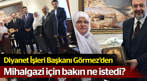 Diyanet İşleri Başkanı'ndan bakın ne istedi?