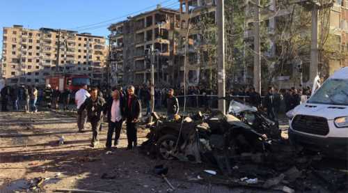 Diyarbakır'da büyük patlama!