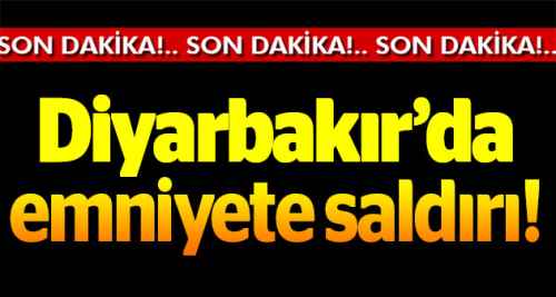Diyarbakır'da emniyete roketatarlı saldırı!