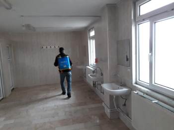 Dodurga’Da Camiler Ve Umuma Açık Alanlarda Dezenfekte İşlemi
