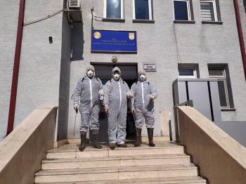 Dodurga Da Dezenfekte Çalışmaları Tamamlandı
