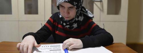 Dokunarak matematik öğreniyor