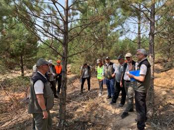 Domaniç Ormanlarında Tatbikat
